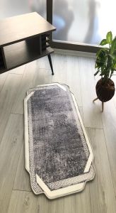 NON-SLIP FAUX LEATHER BACKING DECORATIVE AREA RUG, Polyamide LIVING ROOM RUGS | Loftry