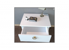 EXXEN Nightstand - 40x42x43 - White Nightstands