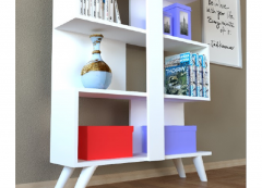 ROTA White Bookcase