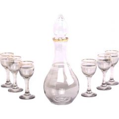 7 Piece Glass Drinkware Set