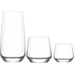 18 Piece Tumbler Glass Set