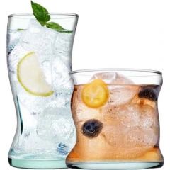 8 Piece Water and Soft Drink Glass