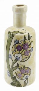 Marbling Yellow Pomegranate Decor Oil Bottle 900ml - 10x10 - Green Serving Tools