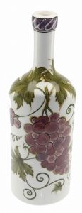 Spark Dekor Kitchen Utensils 900 ML Olive Oil Bottle - 11x11 - Purple Serving Tools, Porcelain Serving Tools