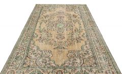 Real Hand Woven Special Vintage Tumbled Carpet - 257x190 - Colorful Area Rugs, Wool Area Rugs
