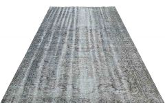 Special Modern Vintage Tumbled Carpet - 260x185 - Grey Area Rugs, Wool Area Rugs