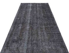 Special Vintage Tumbled Carpet with Unique Beauty - 263x151 - Grey Area Rugs, Wool Area Rugs
