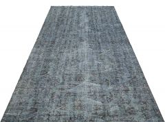 Special Modern Vintage Tumbled Carpet - 288x163 - Blue Area Rugs, Wool Area Rugs