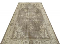 Special Modern Vintage Tumbled Carpet - 266x161 - Brown Area Rugs, Wool Area Rugs