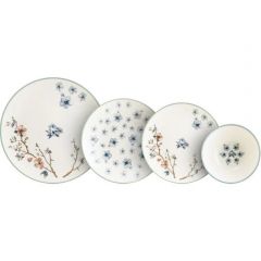 24 Piece Handmade Porcelain Dinnerware