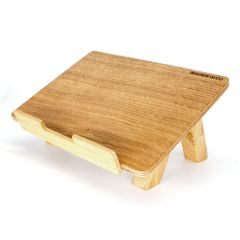 Hiza Laptop Stand - 30x23 - Brown Laptop & PC Stands, Wood Laptop & PC Stands