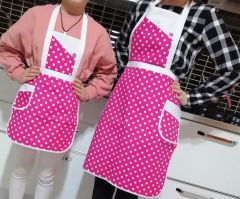 Adult & Kid Aprons Pink