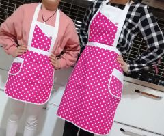 Adult & Kid Aprons Pink