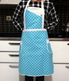 Kitchen Apron Blue