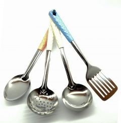 Colorful Serving Utensils, Set of 4