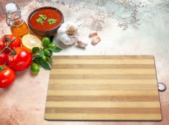 Bamboo Chopping Board Cutting Board 22 x 32 Cm