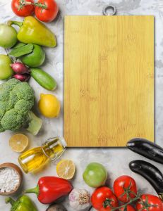 Bamboo Cutting Board - 16 x 26 Cm