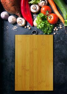 Bamboo Cutting Board 20 x 30 Cm, Rectangular Natural Utensils & Kitchen Gadgets