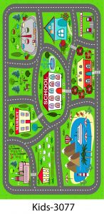 Town Kids Room Rug