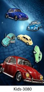 Classic Cars Kids Room Rug