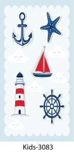 Sailor Theme Kids Room Rug