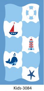 Coastal Kids Room Rug