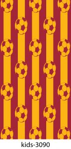 Soccer Ball Kids Room Rug