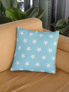 Blue Pillow 307