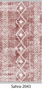 Ruby Red Geometric Rug & Kilim Series 