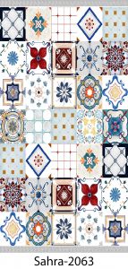 Sahra Ceramic Tiles Pattern Rug & Kilim Series 