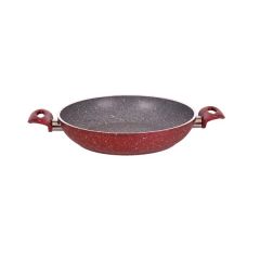 GRANITE CREASE SAHAN 4 NO:16 - 16x16 - Red COOKING PANS & SKILLETS
