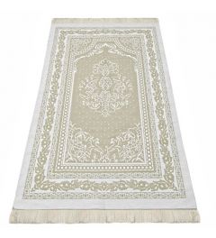 Cotton Prayer Rug Haki - 110x68 - Green Throw Rugs, Cotton Throw Rugs