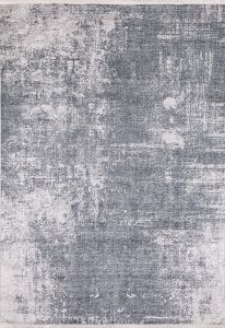 Modern Light Grey Washable Area Rug