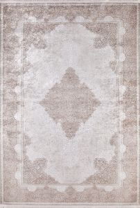 Avant Garde Mink and Beige Washable Area Rug