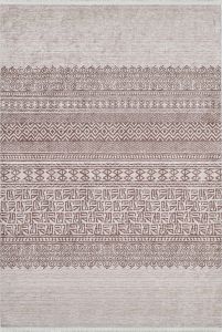 Bohemian Beige Washable Carpet 3