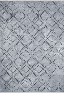 Bohemian Grey Washable Carpet 10