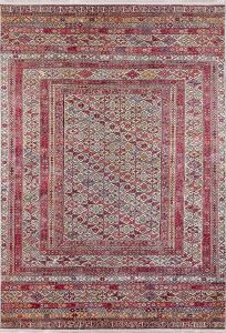 Ethnic Pattern Colorful Washable Area Rug