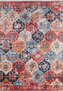 Lofto Ethnic Color Washable Carpet 4