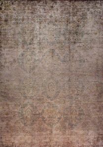 Lofto Classic Bronze Brown Washable Rug