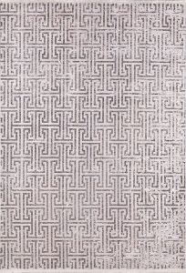 Lofto Modern Beige Color Pattern Washable Carpet