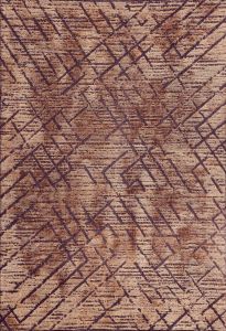 Lofto Modern Bronze Brown Washable Carpet