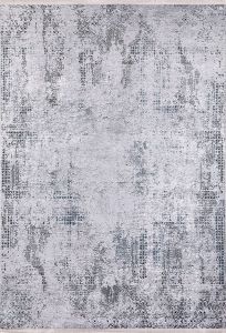 Lofto Modern Gray Color Washable Carpet