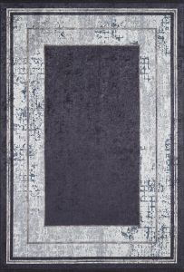 Cotton Modern and Bordered Washable Rug