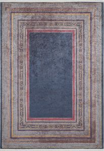 Modern Border Area Rug