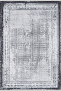 Modern Border Area Rug