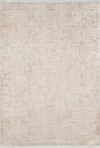 Modern Beige Color Faint Patterns Washable Living Room Rug 