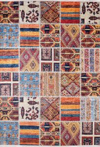 Patchwork Colorful Washable Carpet