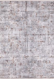 Lofto Gray Bronze Soft-Flat Washable Rug