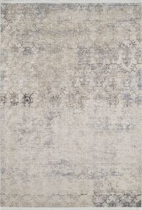 Vintage Beige Color Washable Living Room Rug 