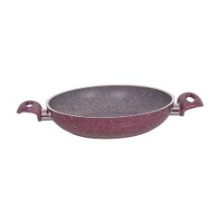 GRANITE CREASE SAHAN 4 NO:16 - 16x16 - Plum COOKING PANS & SKILLETS